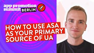 How to Use ASA as Your Primary Source of UA